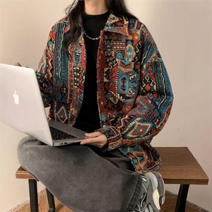 小香风外套大码高级感春秋款中性风衬衫夹克XZ405-CS03-P78图片