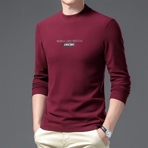 FL-M1002男式2023春季新款长袖T恤男休闲男装卫衣P55,男装卫衣,电商B360