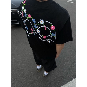 原版刺绣纯棉短袖ZX0309-P30图片