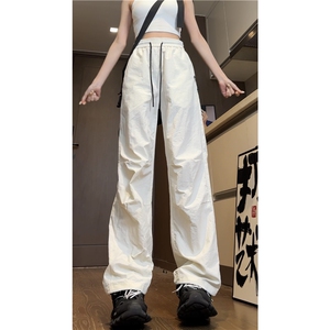 抖音品质夏季新款潮流透气冰感宽松休闲裤B315-K009-特p35控68