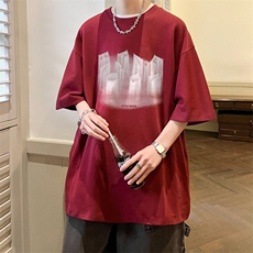230g重磅纯棉!夏季短袖t恤男半袖男NT147-P25，男装T恤，电商B367