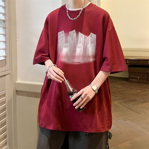 230g重磅纯棉! 夏季短袖t恤男半袖男NT147-P25图片
