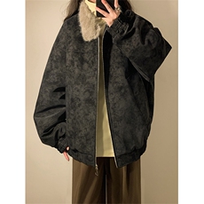 主推冬季立领新款宽松/座山雕外套潮加厚棉衣XZ102B-1M818-P115，男装棉衣，星座102B-1