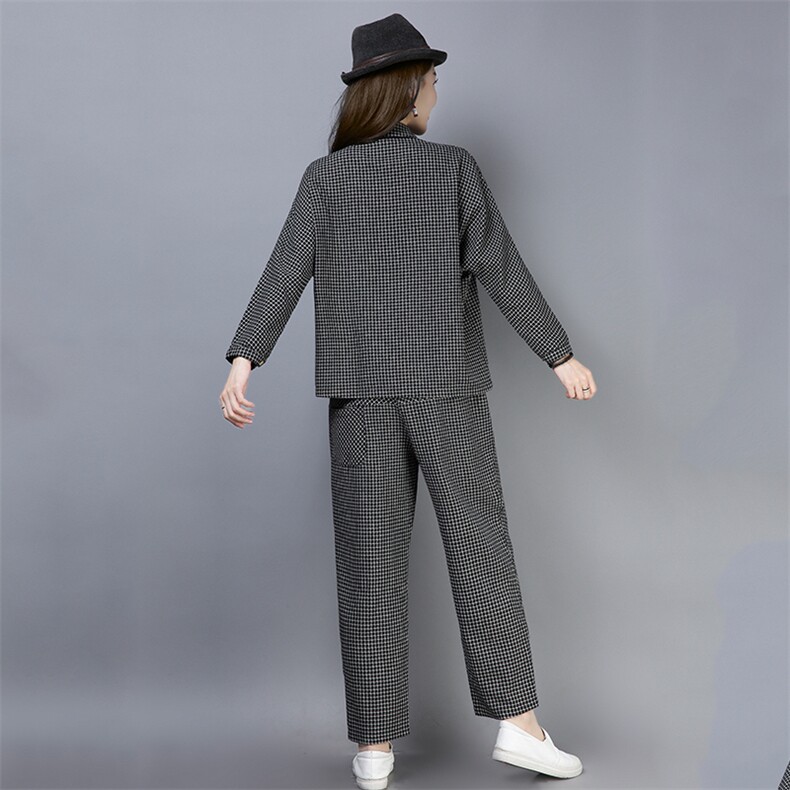 套装/套裙2021年秋季潮流简约个性显瘦修身百搭口袋纯色,女装套装/套裙,叶笙衣