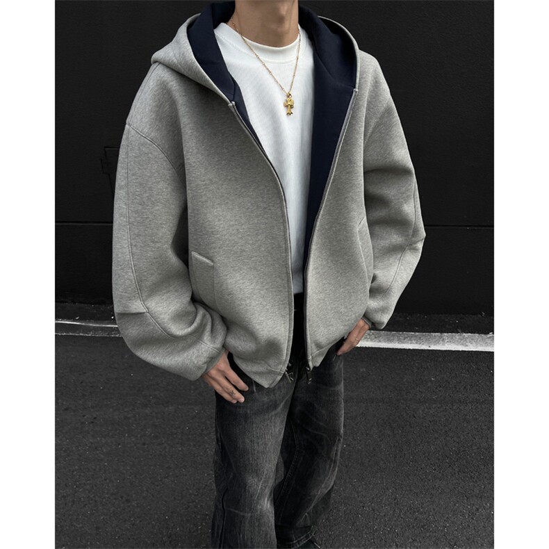 高品质开衫连帽卫衣男 CP102-特p：80图片