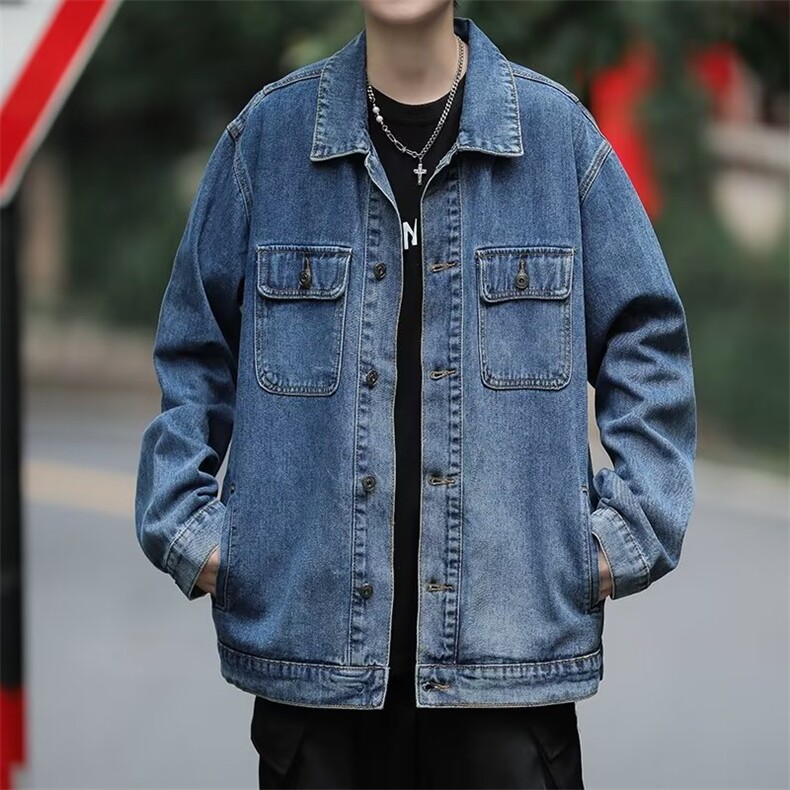 秋季青春流行男夹克文艺潮外套J8826P58,男装夹克,星座1116-2
