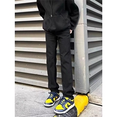 牛仔裤男春秋潮流街头ins百搭显瘦水洗裤休闲直筒裤NZC08，男装牛仔裤，星座516A