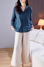 2024春夏季新款时尚气质宽松显瘦休闲舒适套装，女装套装/套裙，丽影随形