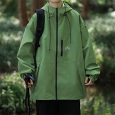 F202-P65春季新款美式潮牌冲锋衣外套男户外机能连帽夹克现货，男装夹克，星座512-6