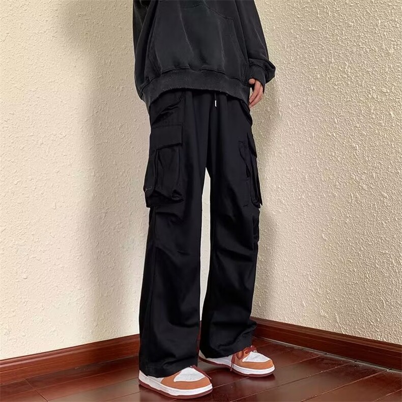 男秋季新款大口袋特厚港风休闲裤A915P45,男装休闲裤,星座1116-2