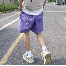短裤男夏季2025新款夏季休闲时尚短裤男冰丝裤男速干裤男防晒运动，男装牛仔裤，星座1210-1