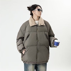 J824-P88美式高级感百搭潮牌棉服男女冬季宽松加厚情侣棉衣外套，男装棉衣，星座603-2