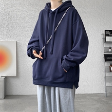 M~8XL特大码连帽卫衣加肥加大美式重磅硬挺外套WY9101/P60加绒70，女装短外套，电商B238