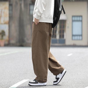 秋季美式潮牌宽松直筒阔腿工装裤日系cityboy休闲裤男 K7562-P38图片
