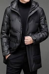 BAMJ-6055钱塘2020-2中年男士冬季厚款休闲百搭羽绒服外套P225图片