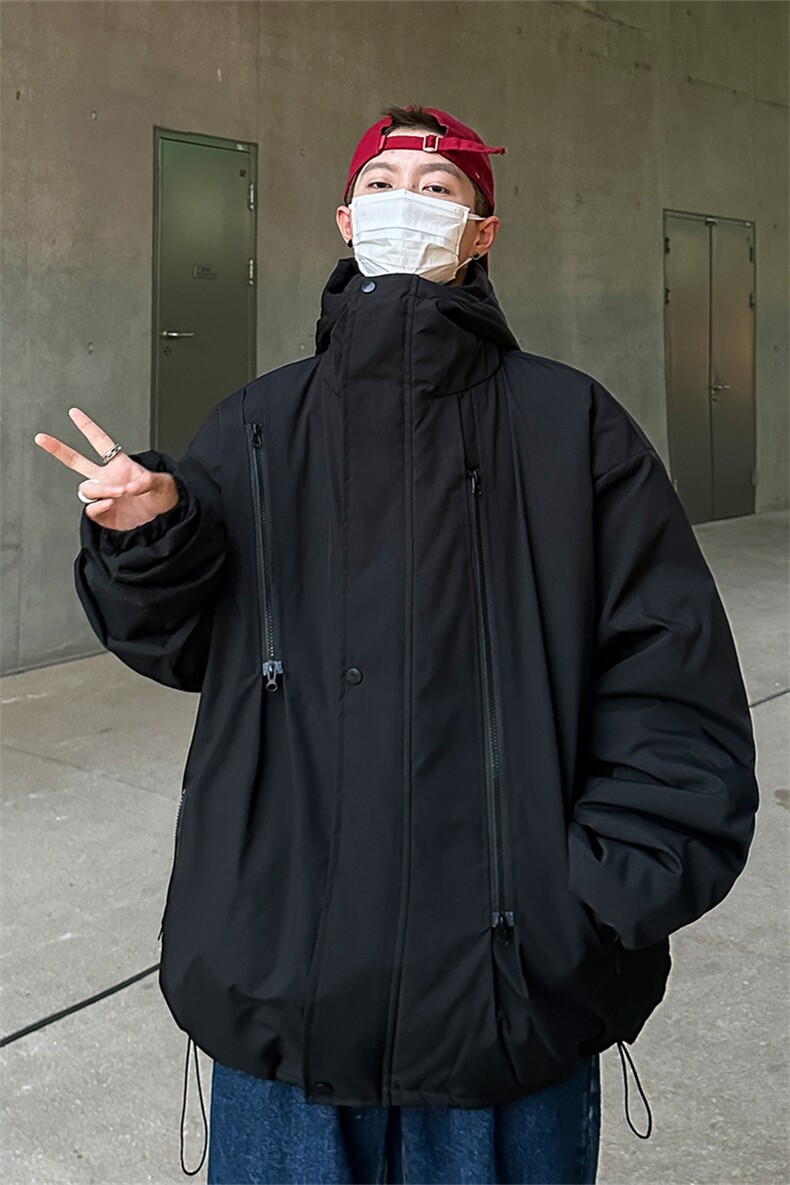 MY6160/P85冬装港风冲锋衣棉衣男防风防水棉服棉袄大码外套上衣,男装棉衣,电商A141