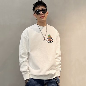 春秋欧货卫衣男网红青年潮牌炸街长袖上衣精神小伙外套男 W590图片