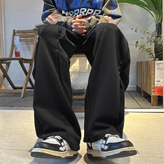 B266-C09-P5523春季新款设计宽松立体解构休闲长裤，男装休闲裤，星座B257-1