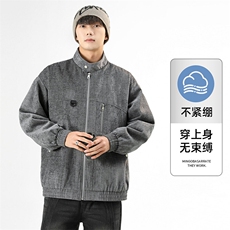 美式立领工装外套男士春季新款潮流大码休闲时尚夹克，男装夹克，星座210-5(原414-2)