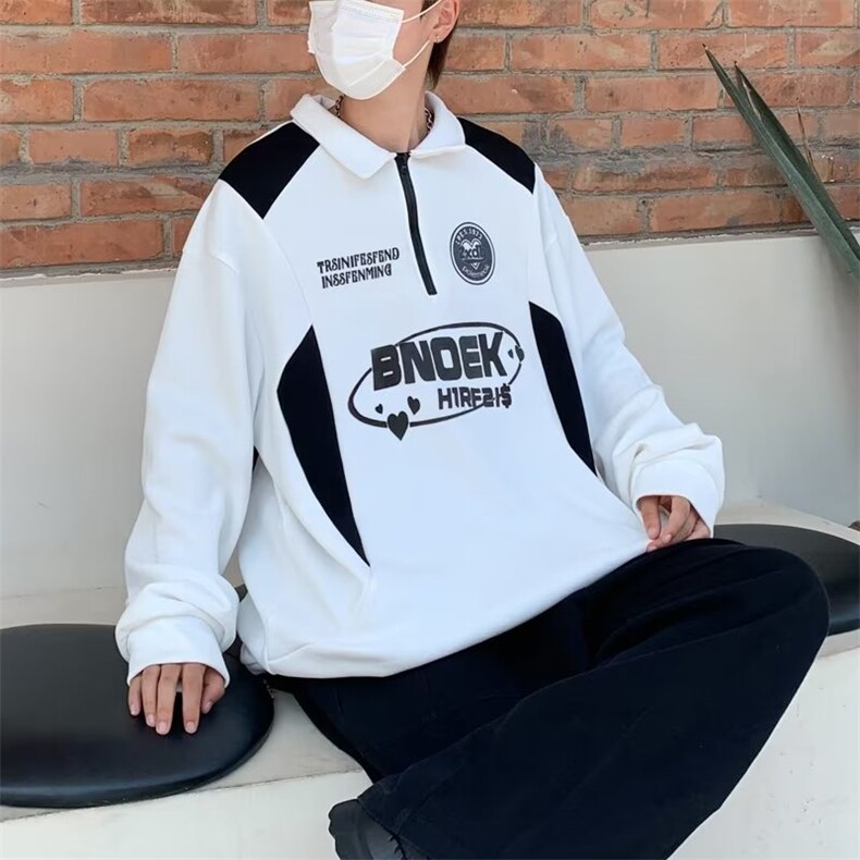 男2023年秋季新款卫衣长袖外套上衣W72P36,男装卫衣,星座1116-2
