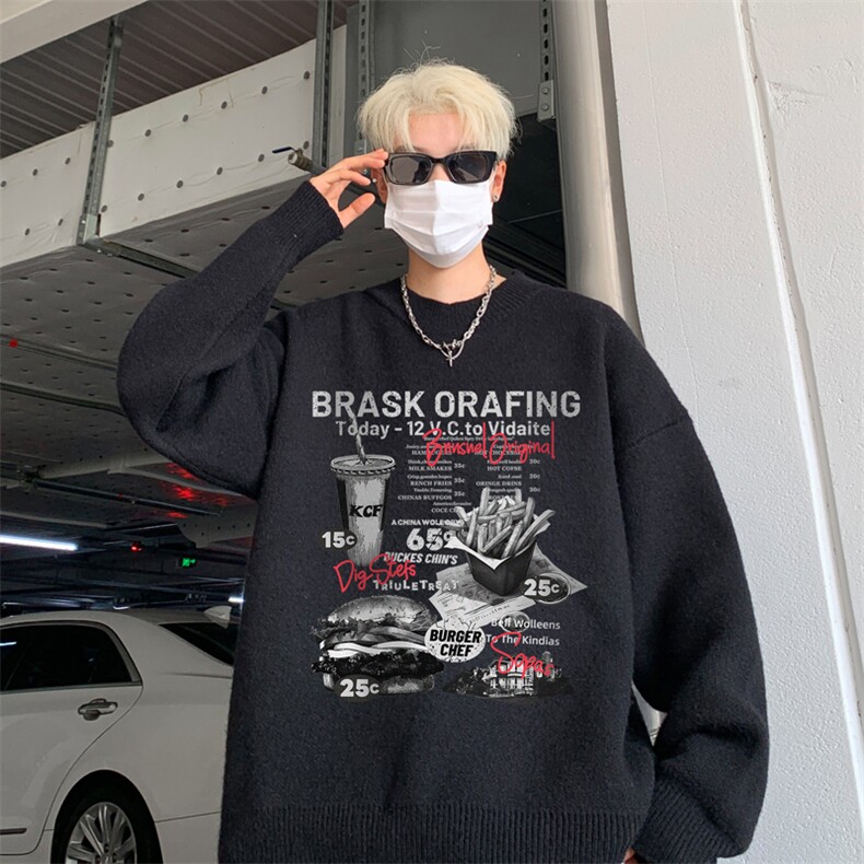 高质量！秋冬季半高领毛衣男加绒加厚线衣男针织衫男MY235-特p38,男装针织衫/毛衣,电商B367