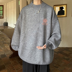 控68半高领毛衣男士大码针织衫男毛线衣男M18237-P45加绒款-P65，男装针织衫/毛衣，电商A040