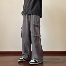 日系cityboy灯芯绒男女裤潮牌美式工装裤高街宽松阔腿裤A7730-p43，男装工装外套，星座1008-1