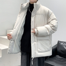 冬上新加棉加厚棉服港风百搭立领棉衣外套男女8349-P115控价158，男装棉衣，电商A441-1