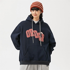 2026冬季新款男装日系潮牌印花宽松休闲卫衣加厚卫衣WY558-F96，男装卫衣，电商A101（原外27）