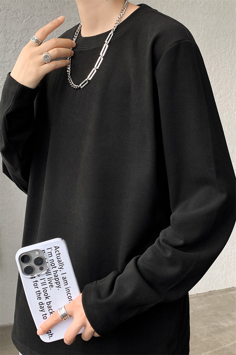 8XL-M德绒打底衫男保暖内衣加绒加厚内搭双面绒男TBG1103P35控48,男装T恤,电商D206-1
