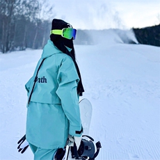 冬户外运动单板大口袋滑雪服中性加绒银狐绒防水防风外套M25-P175，男装棉衣，电商A001