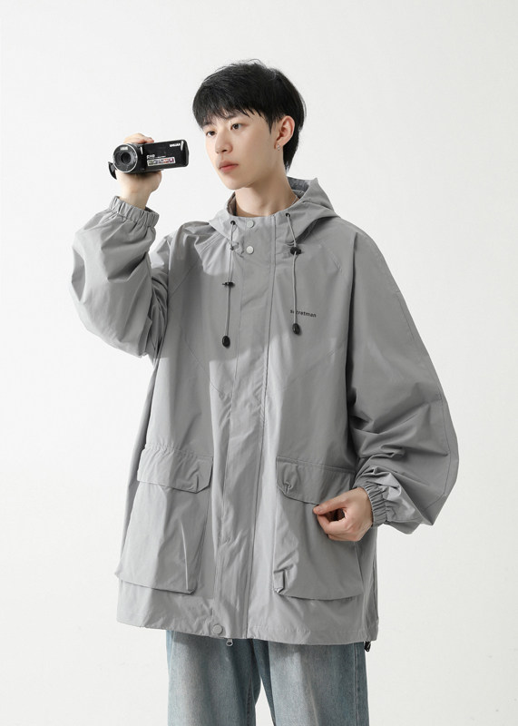 Wt360-P60白墙美式连帽冲锋衣夹克外套,男装夹克,星座1501-1