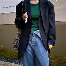 两件套西装外套，女装西装，久意