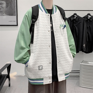 2023秋上新时尚棒球服男女中性风韩版运动刺绣夹克外套 8013-P95图片