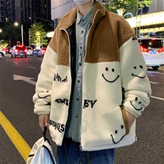 新款冬款加绒加厚棉衣羊羔绒棉服外套青少年保暖男装MY106P95，男装棉衣，电商A086