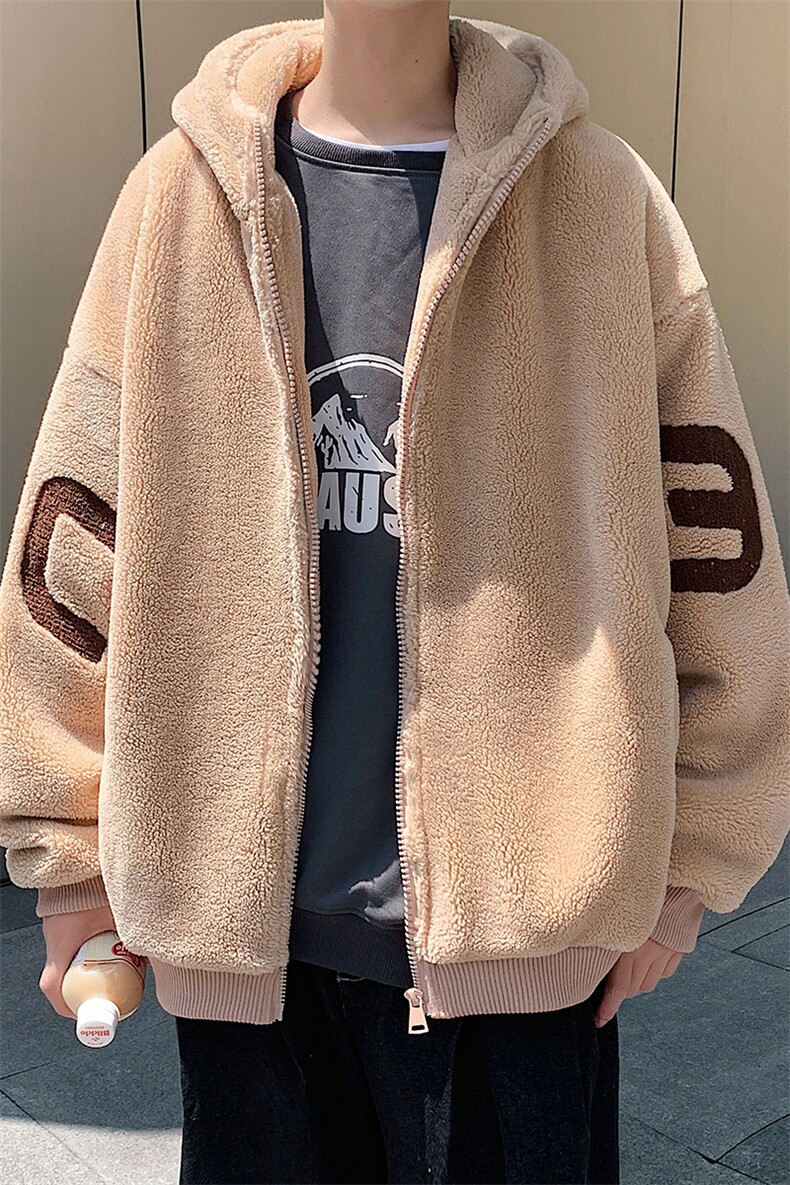 冬装青少年加绒加厚宽松棉衣绒里羊羔绒外套男女913-P105控价138,男装棉衣,电商A441-1