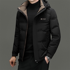DF23878钱塘2020-2新款百搭简约冬季厚款中年男士羽绒服P263，男装羽绒服，钱塘207-2