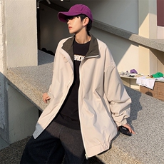春季新款夹克男士韩版潮流宽松运动服潮牌情侣上衣外套JK808-P55，男装夹克，星座1008