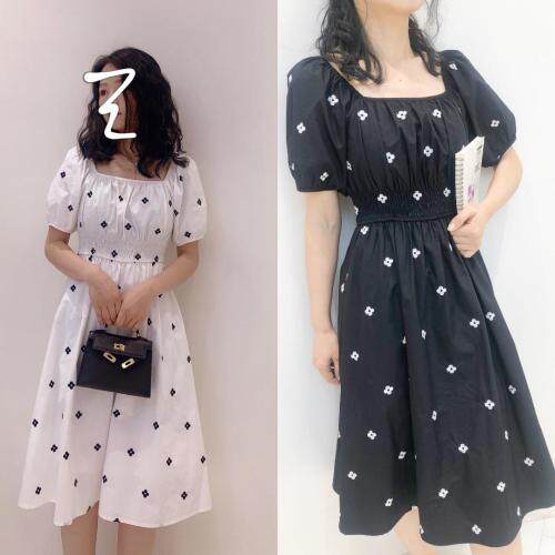 显瘦四叶草连衣裙，女装连衣裙，ME