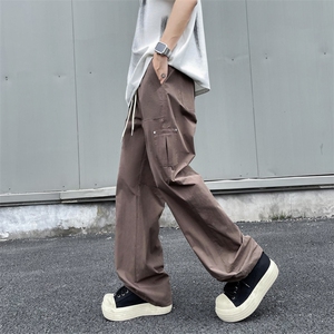 夏季百搭宽松直筒休闲裤美式潮流机能户外工装裤男现货 K8068-P40图片