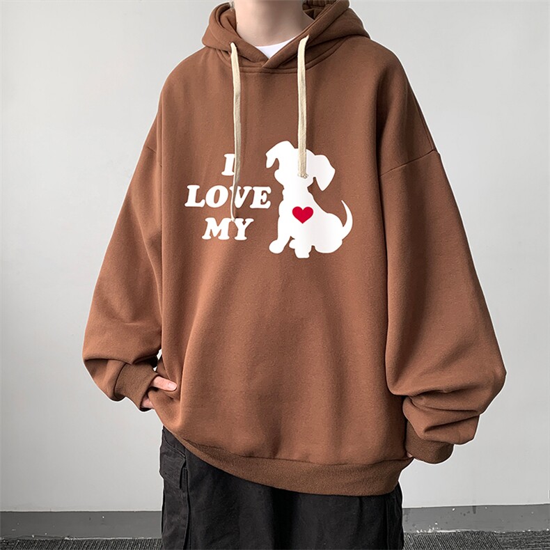 连帽卫衣男大码胖子帽衫大号运动服WY2448-P35,男装卫衣,电商A040
