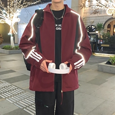 冲锋衣外套男春秋户外徒步登山服夹克潮牌痞帅高级感JK1563-P80，男装夹克，星座308B-2
