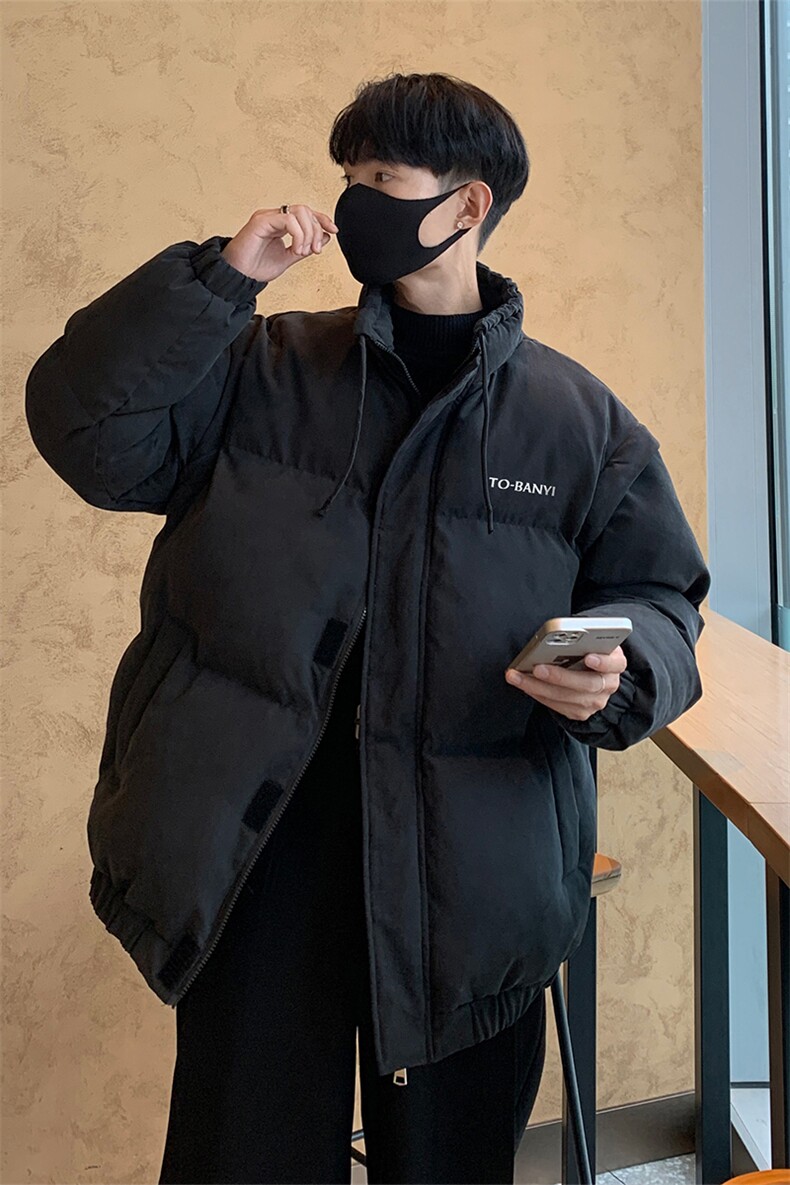 可拆卸袖子两穿棉衣DT2287-TP140控价188冬季印花棉马甲外套男,男装棉衣,电商A102-1