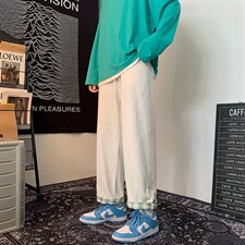 港风潮牌直筒裤男休闲秋季韩版运动长裤ins超火工装裤K1543-P38，男装休闲裤，星座512-4