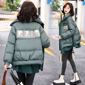 羽绒服新款2022女装时尚韩版可中长款90白鸭绒2022年冬季独特设计图片