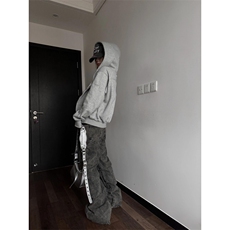 【有货】cleanfit褶皱烟灰色牛仔裤美式vibe裤子高街KZA51LL-P60，男装牛仔裤，星座1007（原301D）
