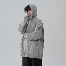 F159/P55有报告UPF50+紫外线防晒衣男个性连帽外套防晒服上衣，女装防晒衣，电商基地A050