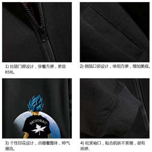KS21154-P38 连帽开衫卫衣男运动外套大码班服 网格挂拍图片