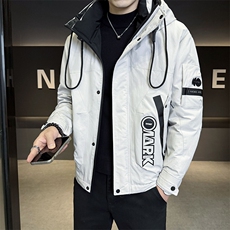 标白鸭绒冲锋衣羽绒服男士2025冬季新款外套B240-YR9816-P235，男装夹克，电商B240