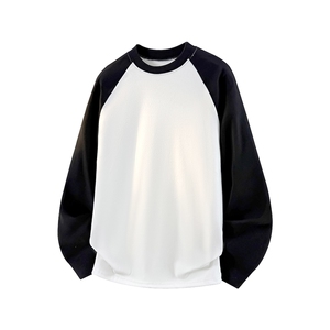 数据重磅版型德绒双拼卫衣打底衫拼接长袖卫衣DR02 P25图片